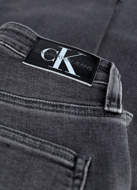 Grijze CALVIN KLEIN Skinny jeans HIGH RISE SUPER SKINNY ANKLE - large