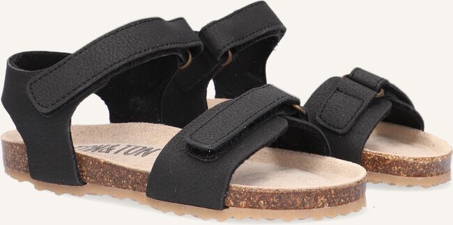Zwarte TON & TON Platte sandalen AERICK Zwarte TON & TON Platte sandalen AERICK - large
