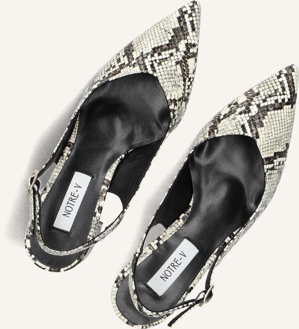 Beige NOTRE-V Slingbacks 2315C Beige NOTRE-V Slingbacks 2315C - large