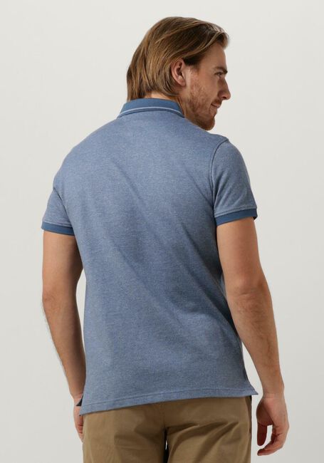 Blauwe TOMMY HILFIGER Polo PRETWIST MOULINE TIPPED POLO - large