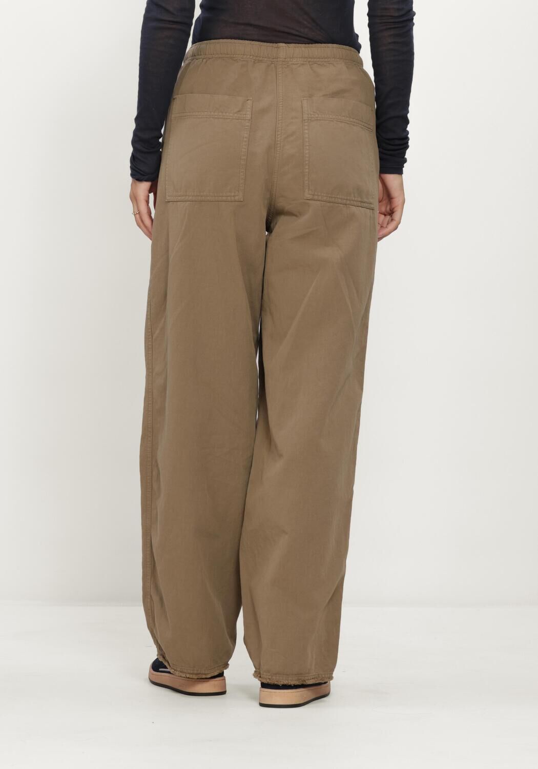 Groene AMERICAN VINTAGE Wijde broek NAMAZ - large