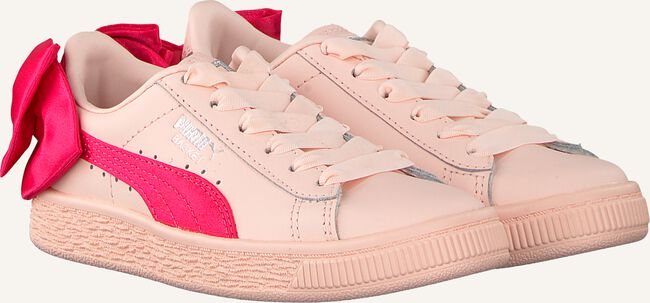 Roze PUMA Lage sneakers BASKET BOW AC PS Roze PUMA Lage sneakers BASKET BOW AC PS - large