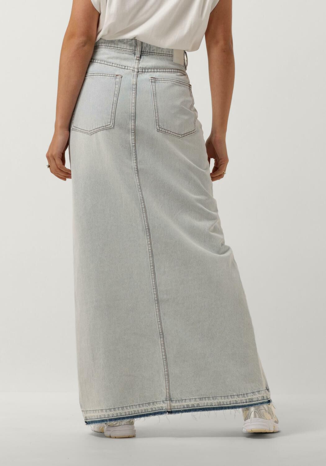 CATWALK JUNKIE Dames Rokken Maxi Denim Skirt Blauw