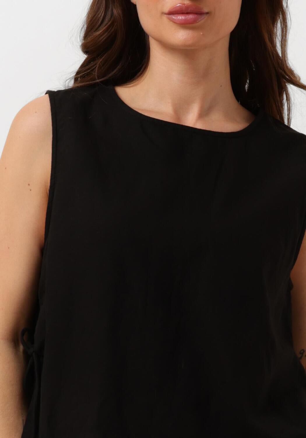 NEO NOIR Dames Tops & T-shirts Svetlana Linen Top Zwart