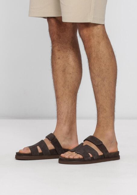 Bruine STEFANO LAURAN Slippers 26004 - large