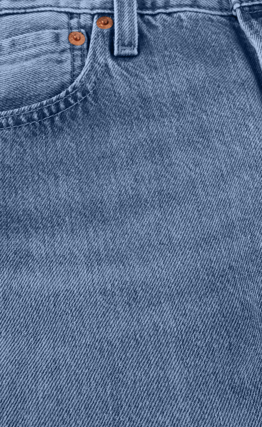 Blauwe LEVI'S Straight leg jeans 501 LEVIS ORIGINAL FIT - large