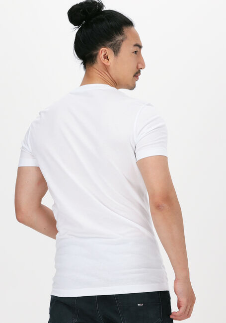 Witte CALVIN KLEIN T-shirt INSTITUTIONAL LOGO BOX TEE - large