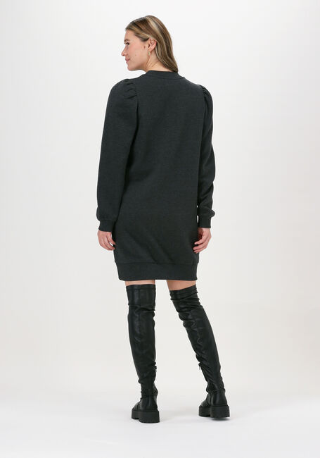 Zwarte SECOND FEMALE Mini jurk CARMELLO SWEAT CREW NECK DRESS - large