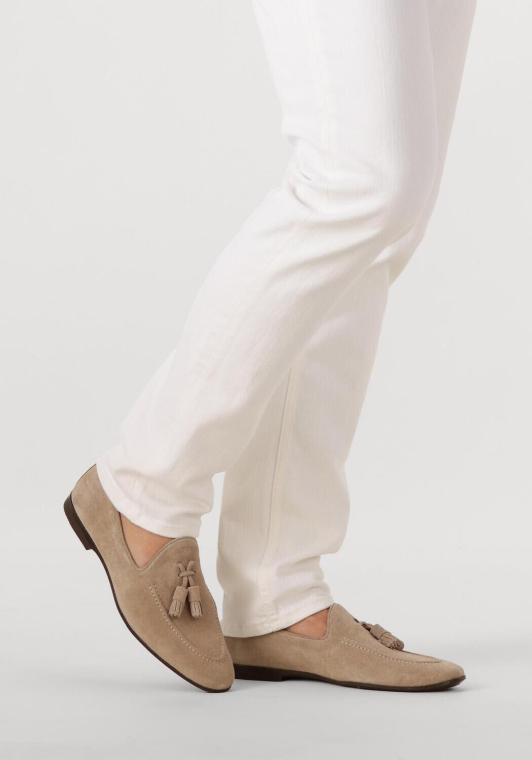 Beige STEFANO LAURAN Loafers 7913 - large