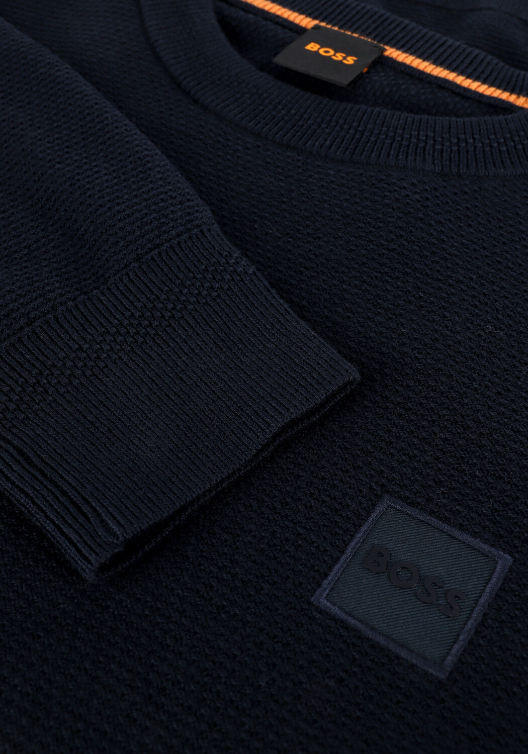 Donkerblauwe BOSS Trui KATOURAL - large