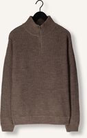 Taupe AMERICAN VINTAGE Trui CRASHWAY HALF ZIP H Taupe AMERICAN VINTAGE Trui CRASHWAY HALF ZIP H - medium