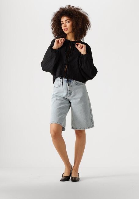 Blauwe EDITED Shorts ADDISON DENIM SHORTS - large