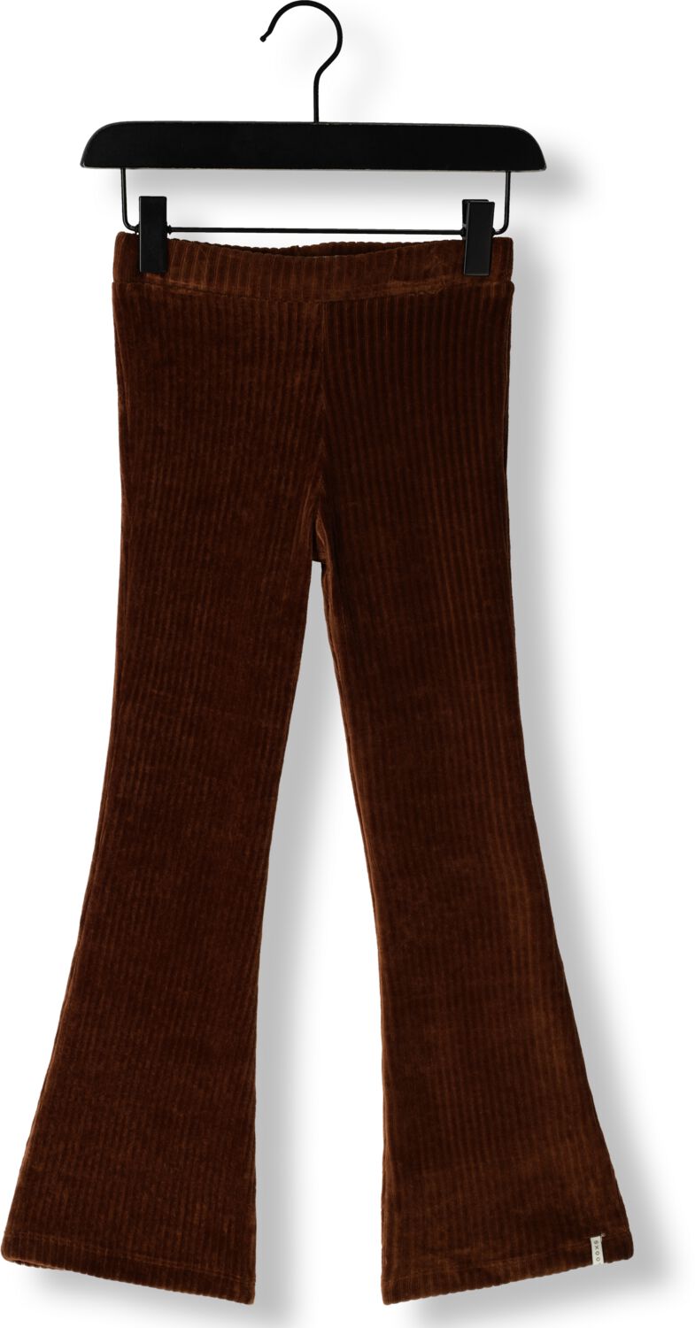 LOOXS little broek bruin Meisjes Katoen Effen 104