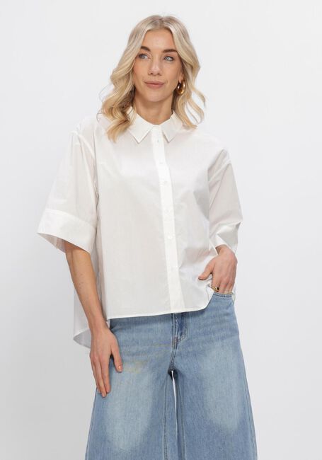 Witte OBJECT Blouses OBJELLY HOPE 2/4 LO SHIRT - large