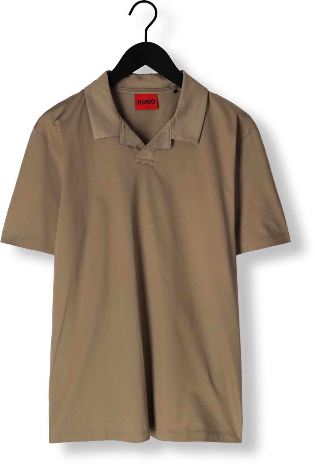 HUGO Heren Polo's & T-shirts Dimerspolo 10271881 Bruin