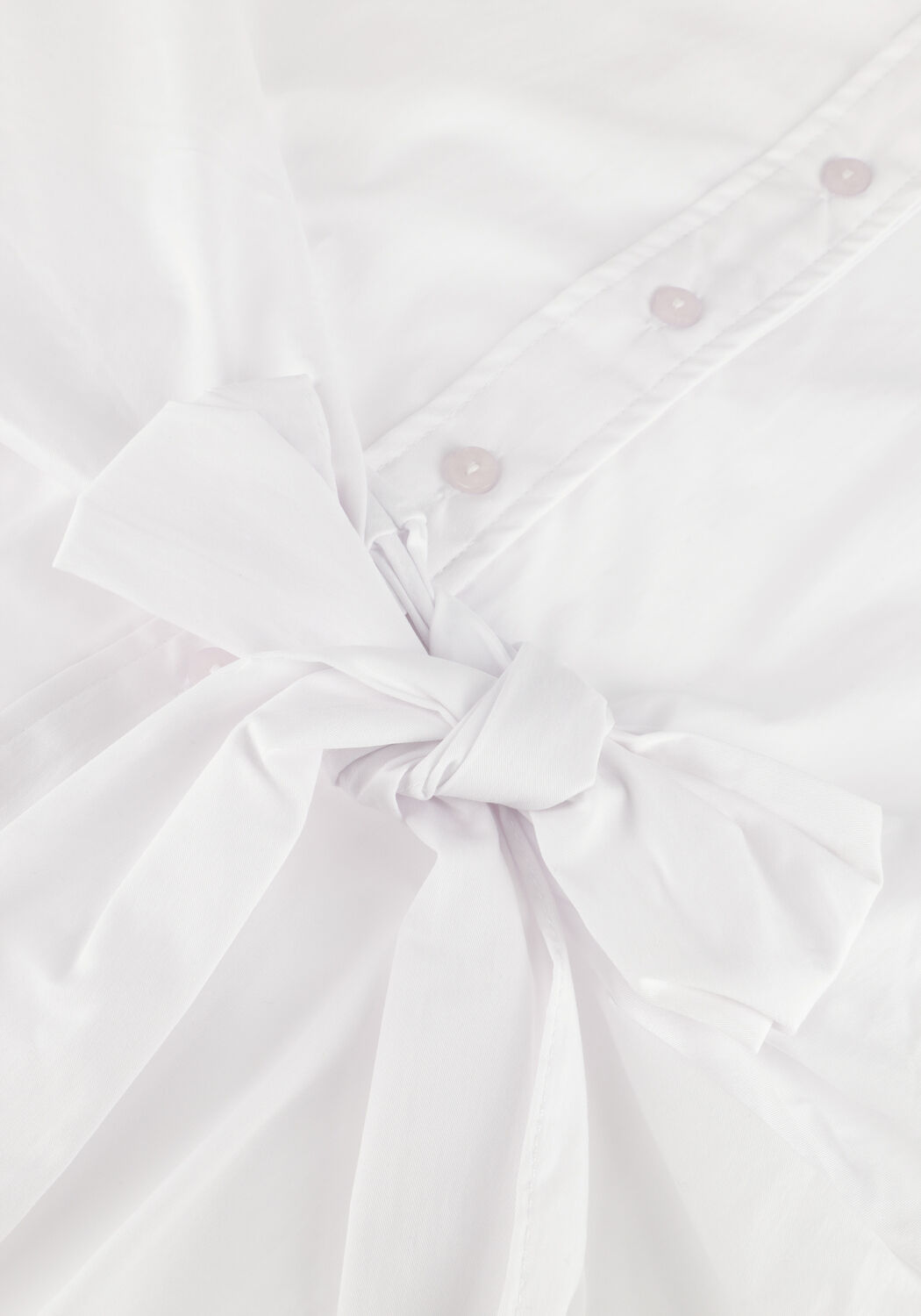 Witte CO'COUTURE Blouses HANNAH KNOT SHIRT - large