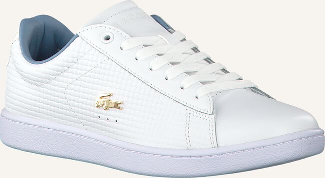 Witte LACOSTE Lage sneakers CARNABY EVO DAMES Witte LACOSTE Lage sneakers CARNABY EVO DAMES - large