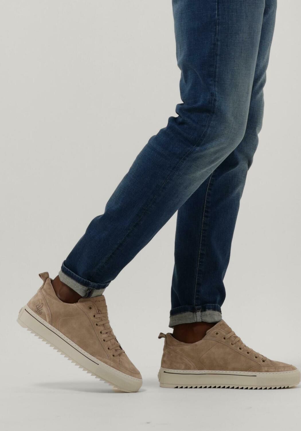 Bruine REHAB Lage sneakers CRASH - large