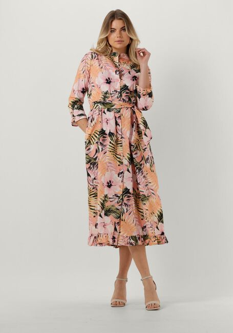 Multi LOLLYS LAUNDRY Midi jurk HARPER DRESS - large