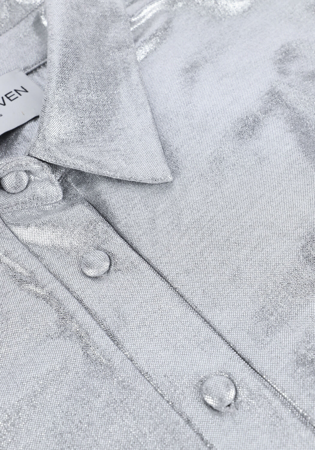 Zilveren EST'SEVEN Blouses CW BLOUSE + BOW - large