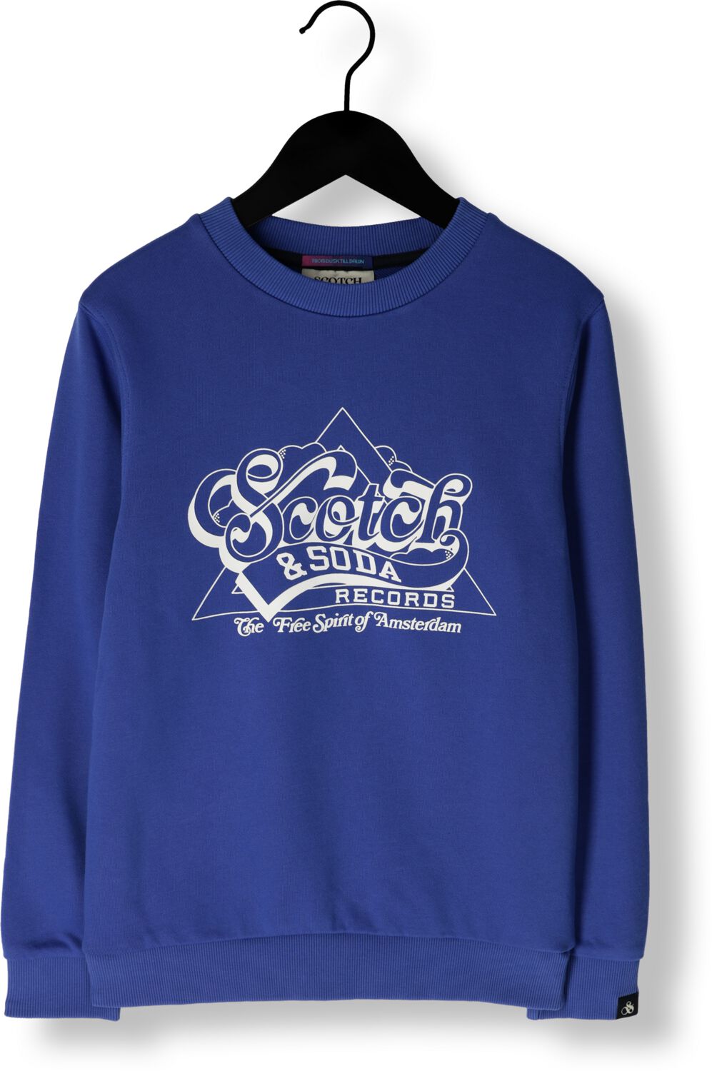 SCOTCH & SODA Jongens Truien & Vesten Cotton In Conversion Sweatshirt Blauw