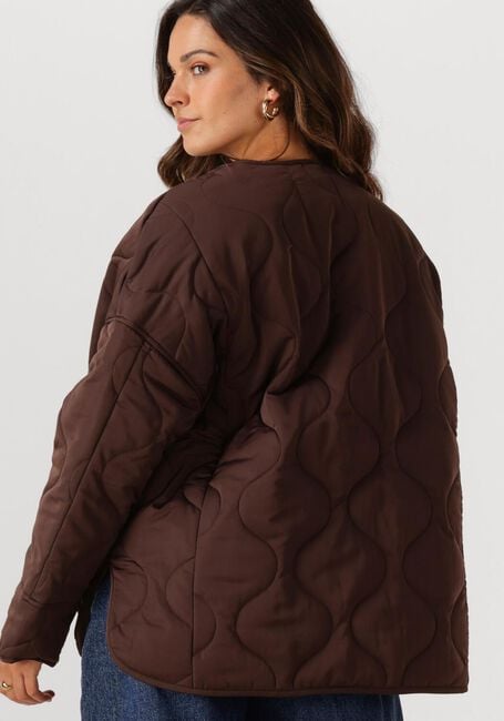 Donkerblauwe OBJECT Jack OBJALLIE LS LO QUILTED JACKET E DIV - large