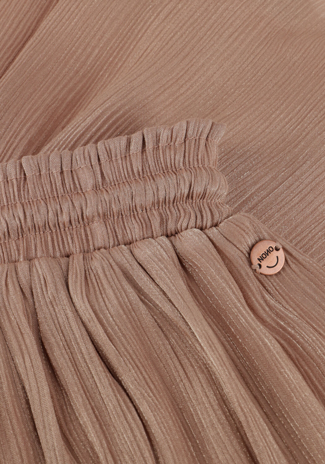 Taupe NONO Minirok NELE METALLIC VOILE SKIRT - large