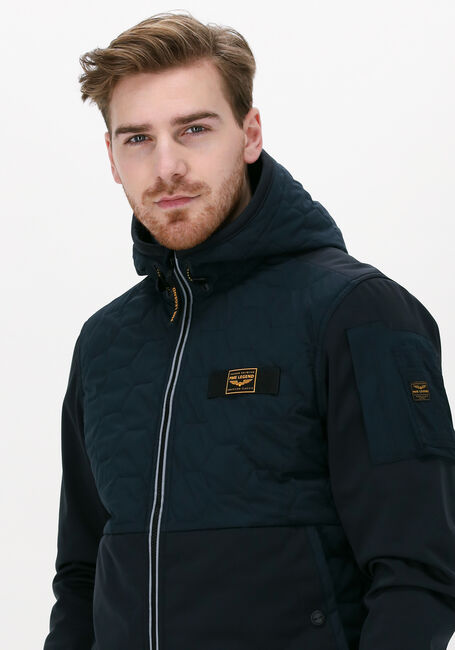 vermijden lens overhead Donkerblauwe PME LEGEND Gewatteerde jas SHORT JACKET SKYSPAR II CYCLE RIP |  Omoda