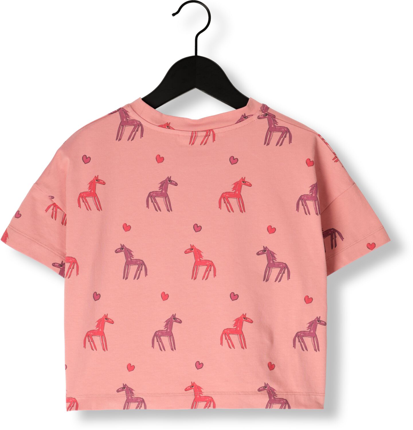 DAILY BRAT Meisjes Tops & T-shirts Stardust Horse Tshirt Roze