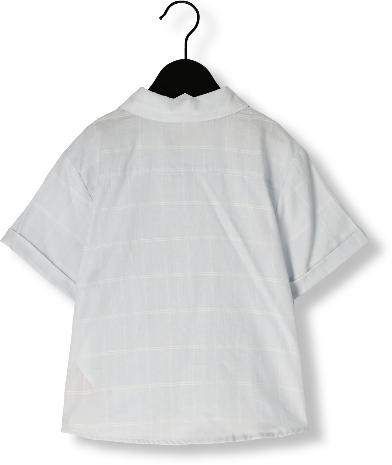 LIL' ATELIER Jongens Overhemden Nmmfrido Ss Loose Shirt Lil Lichtblauw