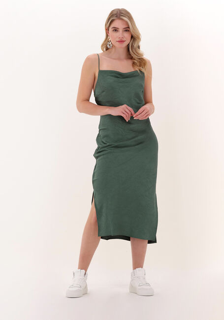 Wrijven Buitensporig Resultaat Groene JUST FEMALE Midi jurk RICH DRESS | Omoda