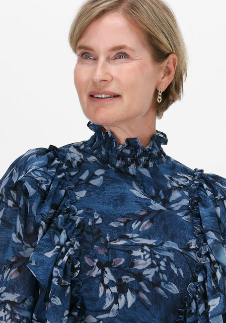 Blauwe FREEBIRD Mini jurk AVA - large