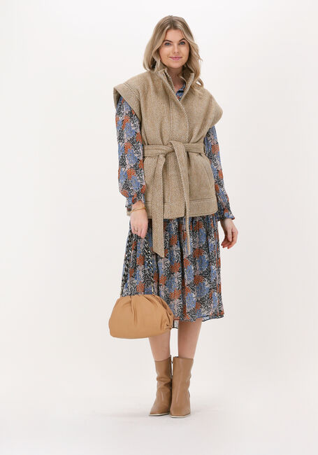 Bruine SECOND FEMALE Gilet CAKILE WAISTCOAT - large