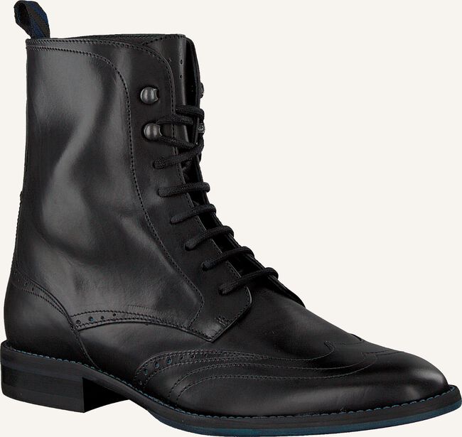 Zwarte FLORIS VAN BOMMEL Veterboots 85631 Zwarte FLORIS VAN BOMMEL Veterboots 85631 - large