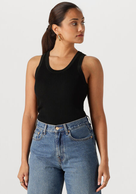 Zwarte WITHBLACK Top WBLLEWIS TANK TOP - large