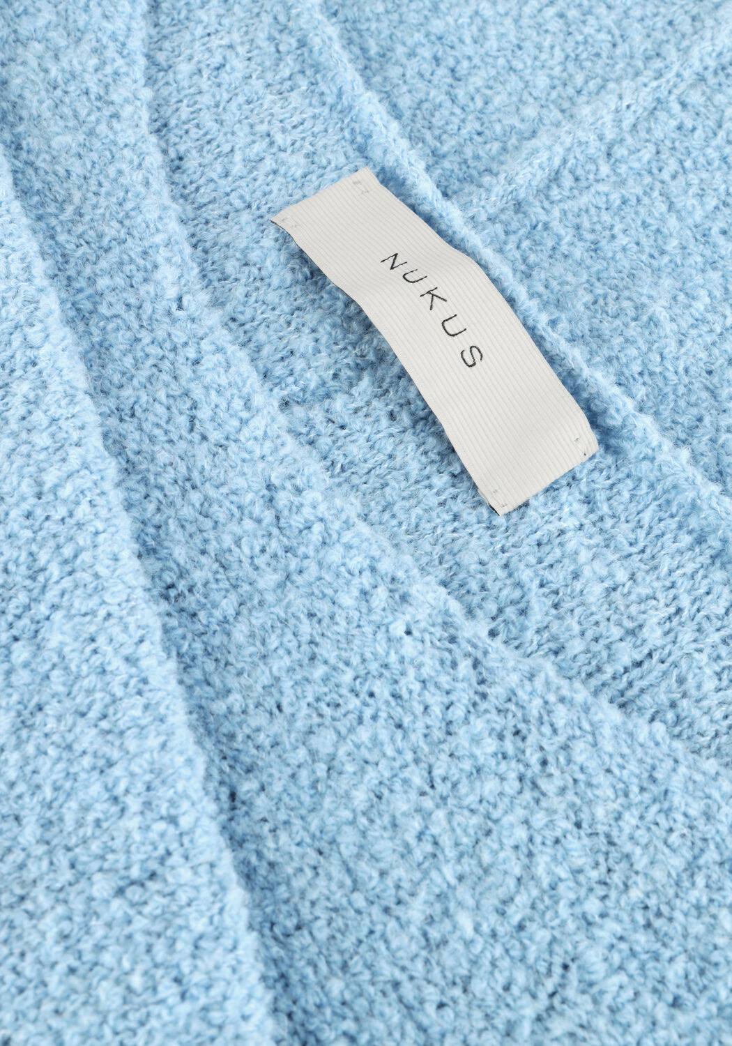 Blauwe NUKUS Trui MATILDE PULLOVER BOUCLE - large