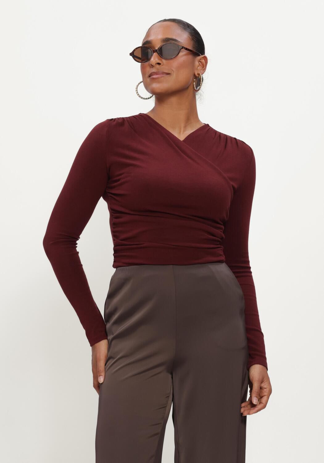 Bordeaux GRACE & MILA Top TOP - large