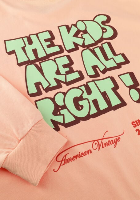 Roze AMERICAN VINTAGE T-shirt FIZVALLEY - large