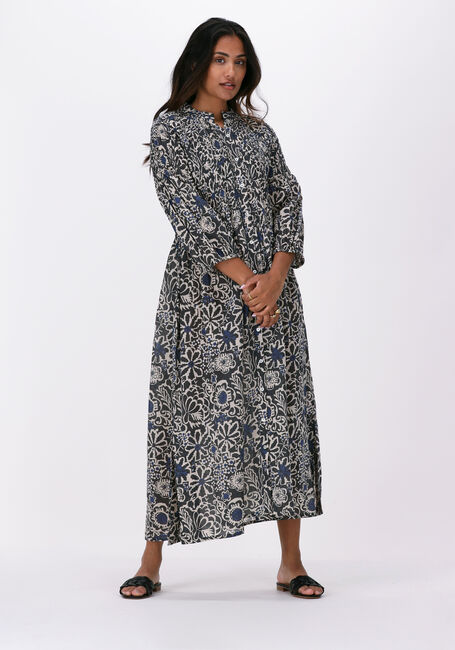 Grijze BY-BAR Midi jurk LOULOU PIXIE DRESS - large