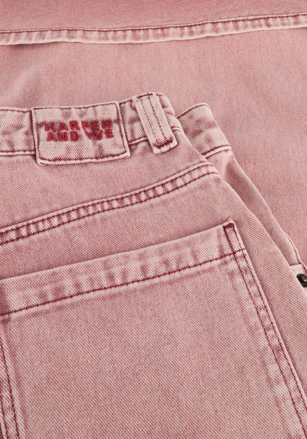 Roze HARPER & YVE Wide jeans MADELYNN-PA - large