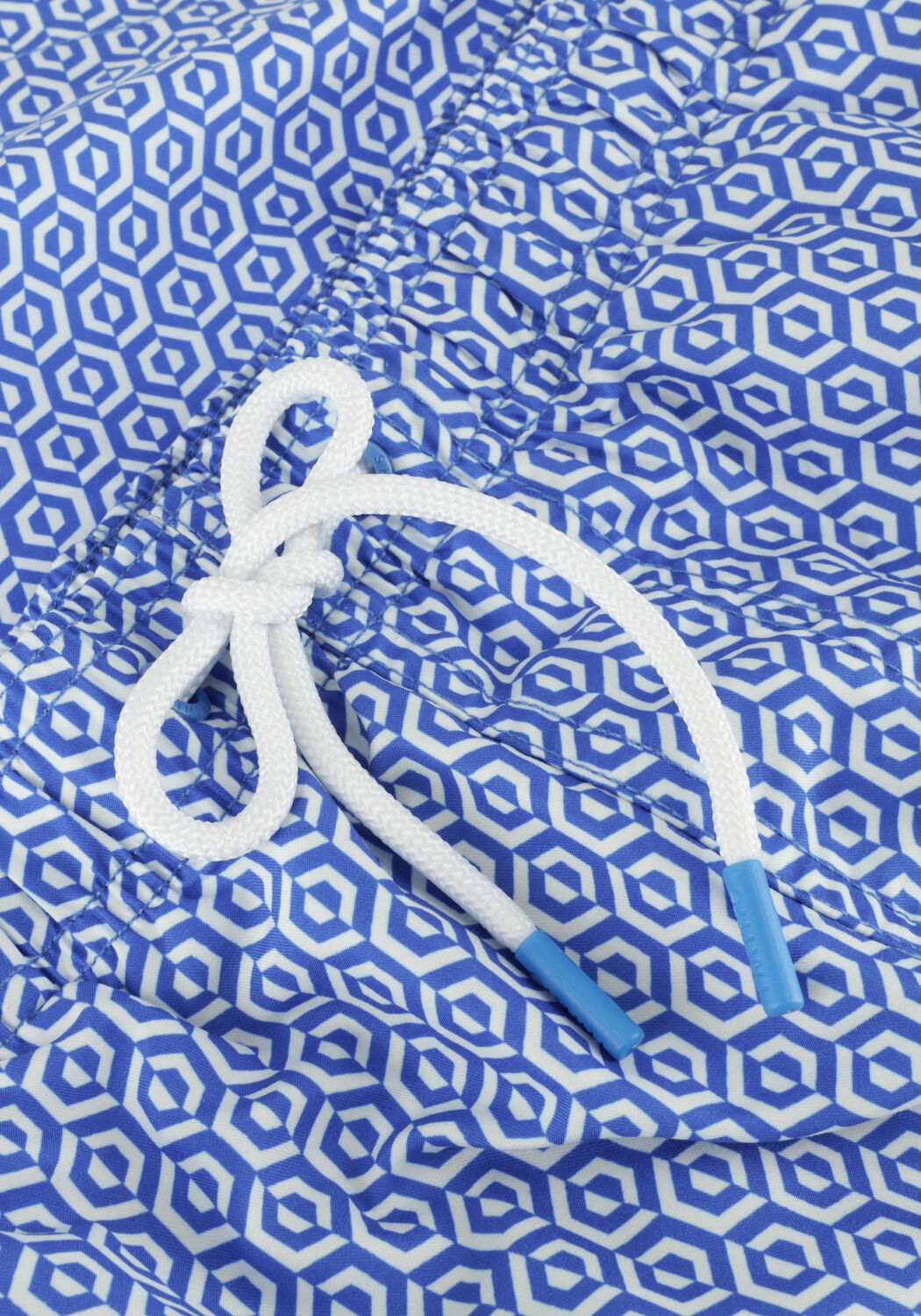 Blauwe SHIWI Zwembroeken MEN MIKE SWIM SHORTS 7 INCH GEO TILE - large