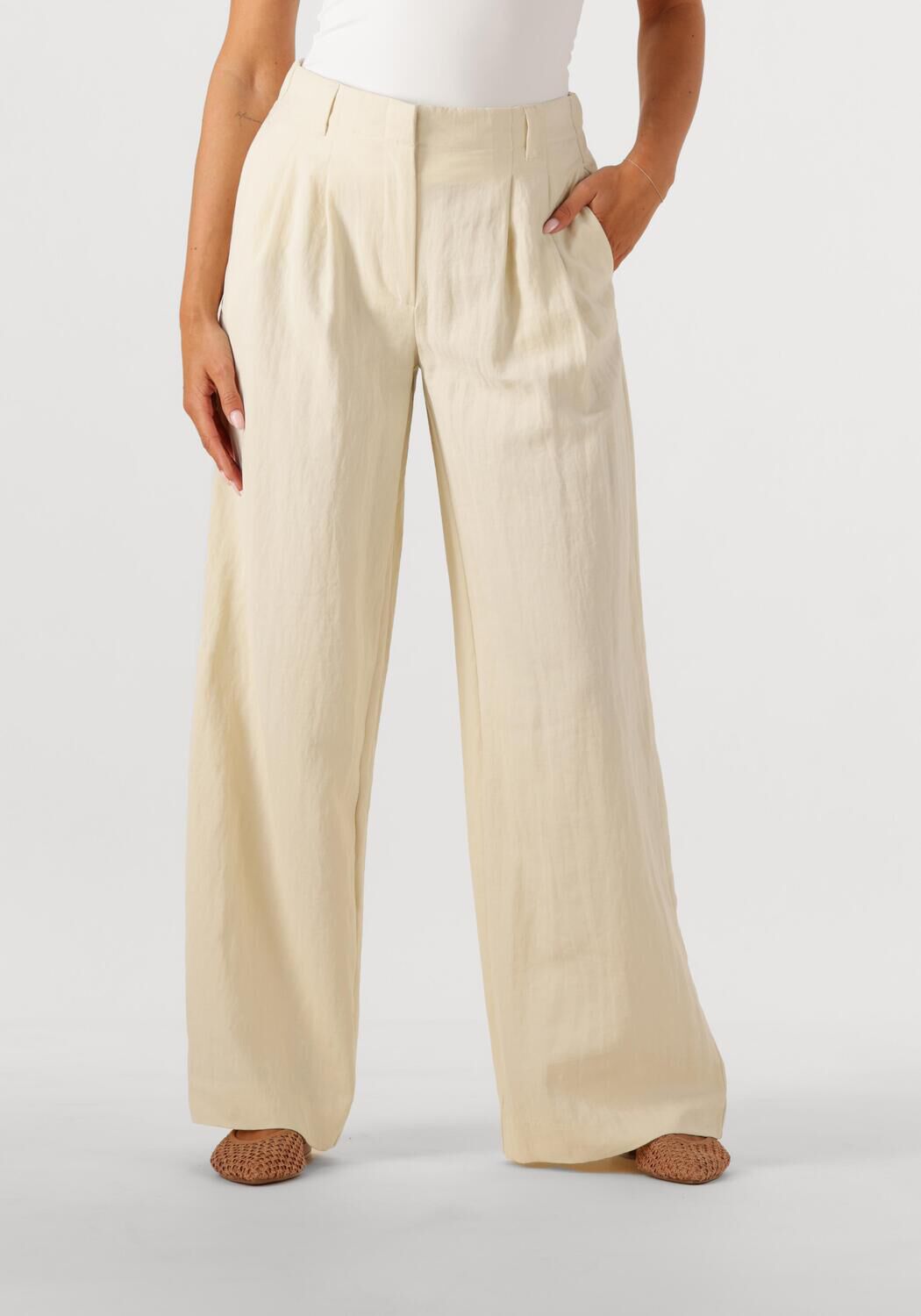 MSCH COPENHAGEN Dames Broeken Mschblase Edelmira Pants Beige