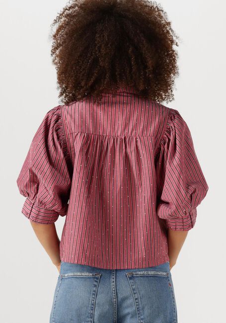 Roze NEO NOIR Blouses ETTA SOFT STRIPE STONE SHIRT - large