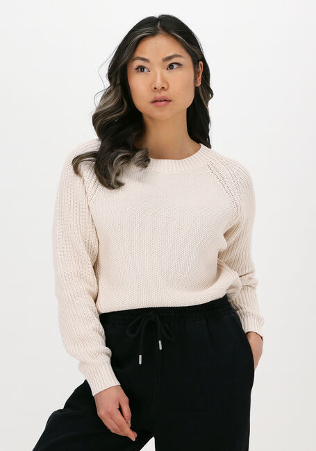 Ecru SELECTED FEMME Trui SIRA LS KNIT - large