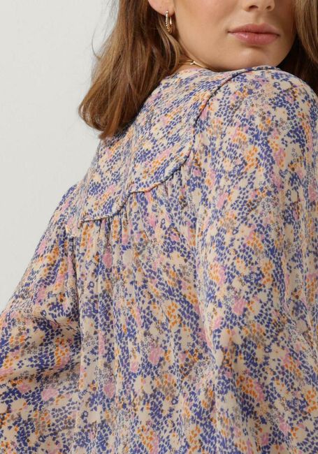 Blauwe SECOND FEMALE Blouses POPPI SHIRT - large