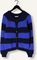 Blauwe BY-BAR Vest SIAN STRIPE CARDIGAN Blauwe BY-BAR Vest SIAN STRIPE CARDIGAN - medium