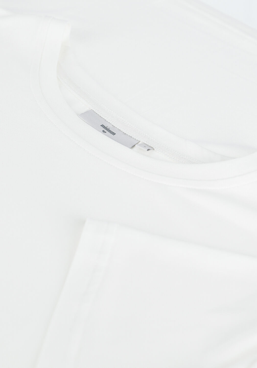 Witte MINIMUM T-shirt RYNAH - large