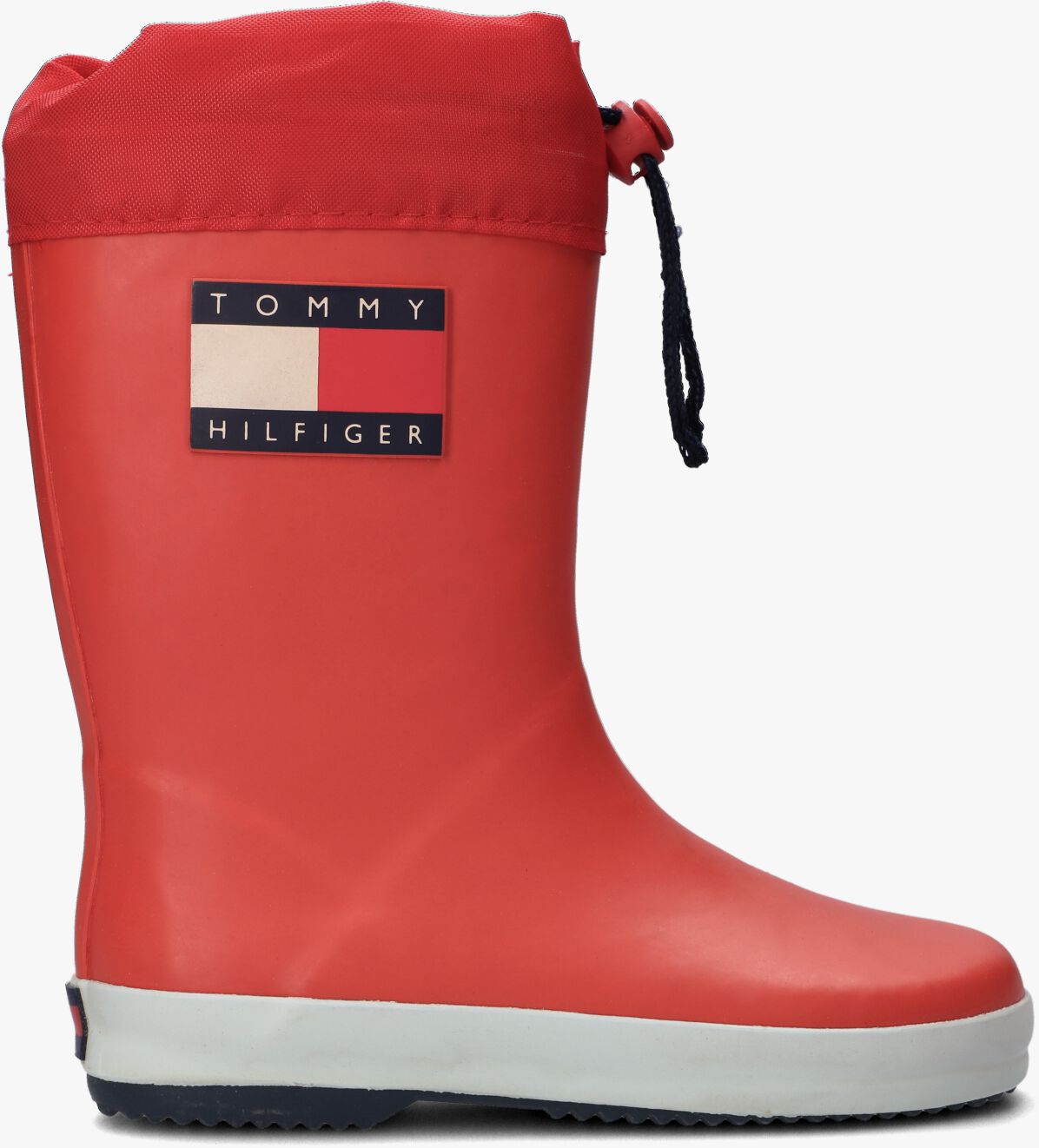 Tommy hilfiger glossy rain boot clearance