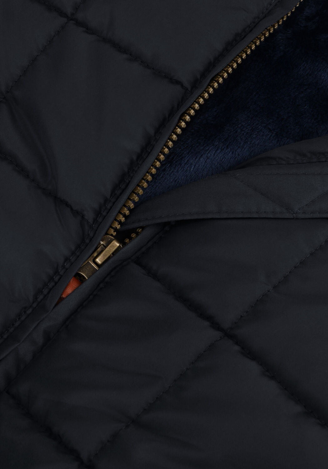 Donkerblauwe MOODSTREET Gewatteerde jas WINTERJACKET JAMES - large