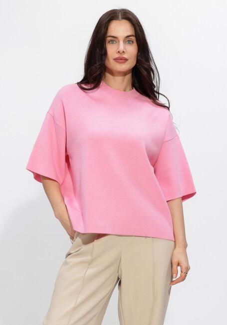 Roze MINUS Top MSLUPI KNIT T-SHIRT - large
